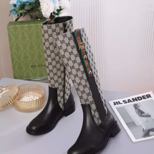 Replica Gucci Boots For Women #1372113 $122.00 USD for Wholesale