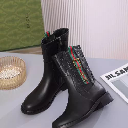 Replica Gucci Boots For Women #1372117 $102.00 USD for Wholesale