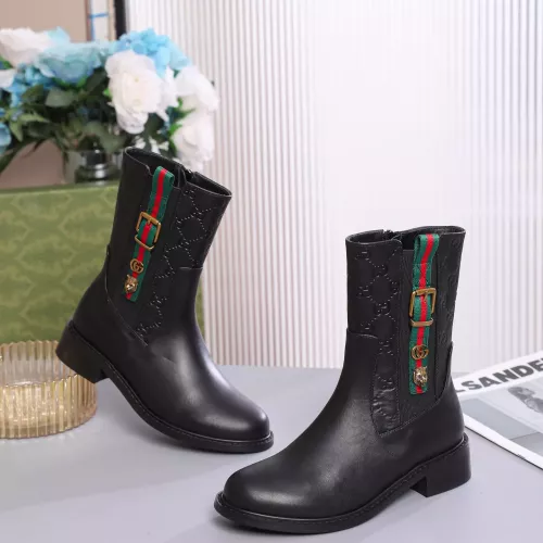 Replica Gucci Boots For Women #1372117 $102.00 USD for Wholesale