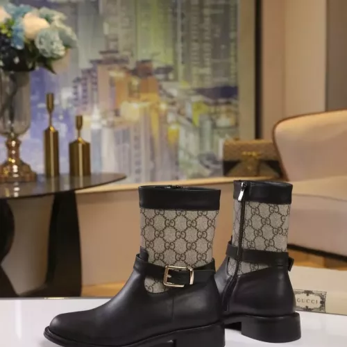 Replica Gucci Boots For Women #1372118 $100.00 USD for Wholesale