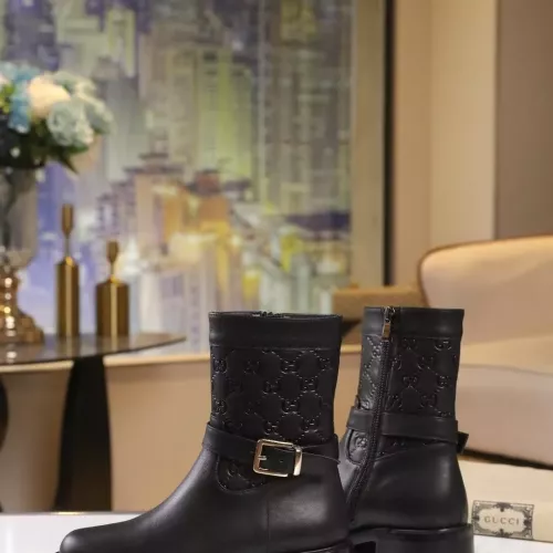 Replica Gucci Boots For Women #1372120 $100.00 USD for Wholesale