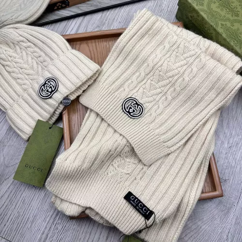 Replica Gucci Hat and Scarf Set #1372189 $52.00 USD for Wholesale
