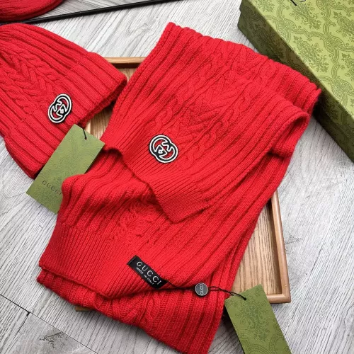 Replica Gucci Hat and Scarf Set #1372196 $52.00 USD for Wholesale
