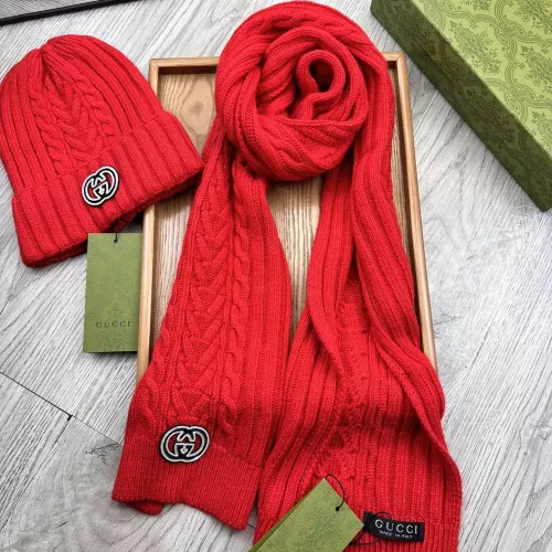 Replica Gucci Hat and Scarf Set #1372196 $52.00 USD for Wholesale