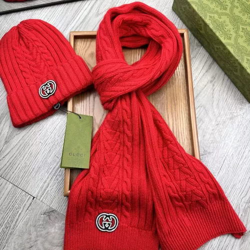 Replica Gucci Hat and Scarf Set #1372196 $52.00 USD for Wholesale