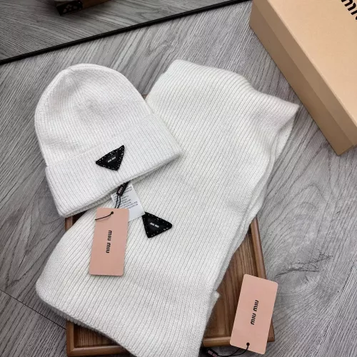 Cheap MIU MIU Hat and Scarf Set #1372201, $$52.00 USD On MIU MIU Hat and Scarf and Glove Set