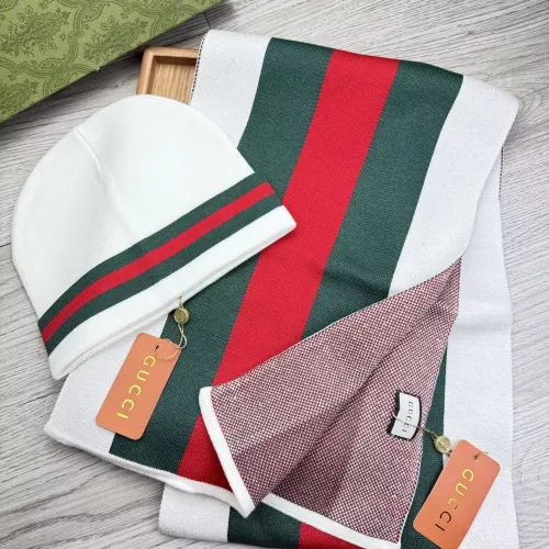 Cheap Gucci Hat and Scarf Set #1372228, $$52.00 USD On Gucci Hat and Scarf and Glove Set