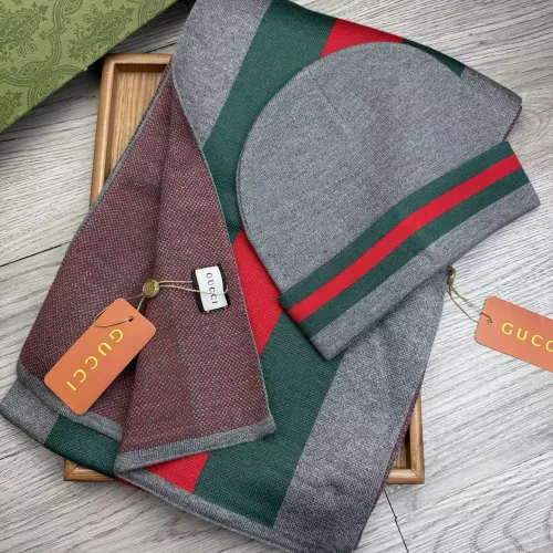 Replica Gucci Hat and Scarf Set #1372229 $52.00 USD for Wholesale