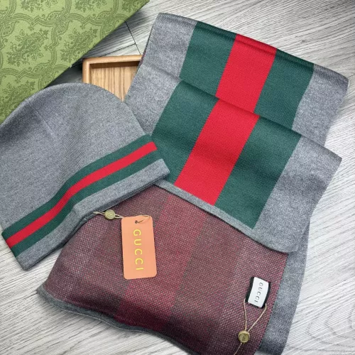 Replica Gucci Hat and Scarf Set #1372229 $52.00 USD for Wholesale