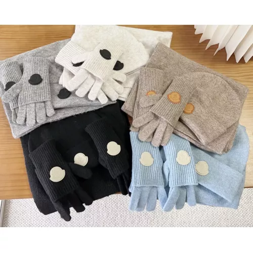 Replica Moncler Hat and Scarf and Glove Set #1372585 $48.00 USD for Wholesale