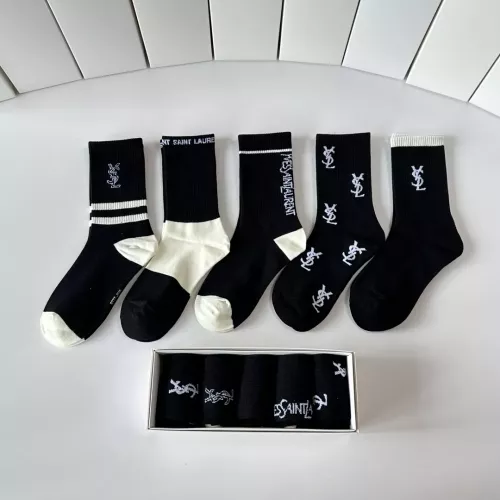 Cheap Yves Saint Laurent YSL Socks #1372592, $$29.00 USD On Yves Saint Laurent YSL Socks