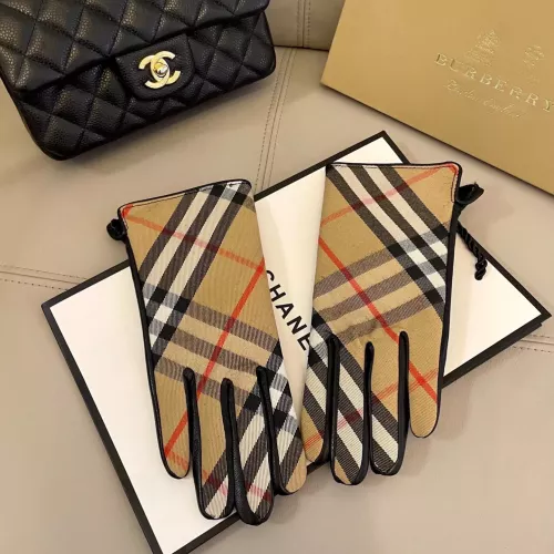 Replica Burberry Gloves #1372607 $48.00 USD for Wholesale