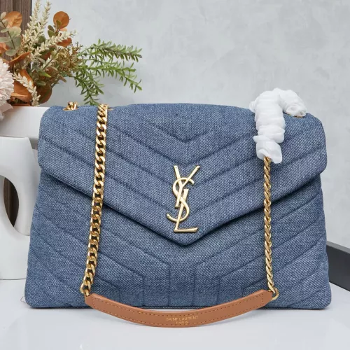 Cheap Yves Saint Laurent YSL AAA Quality Shoulder Bags For Women #1372623, $$85.00 USD On Yves Saint Laurent YSL AAA Quality Shoulder Bags