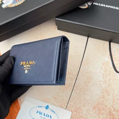Replica Prada Wallets For Men #1372652 $34.00 USD for Wholesale