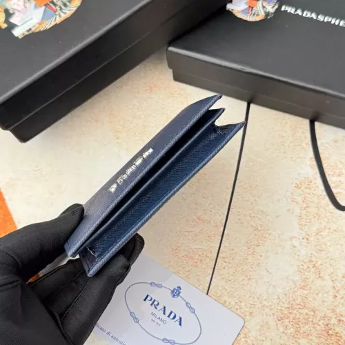 Replica Prada Wallets In Navy For Men #1372655 $34.00 USD for Wholesale