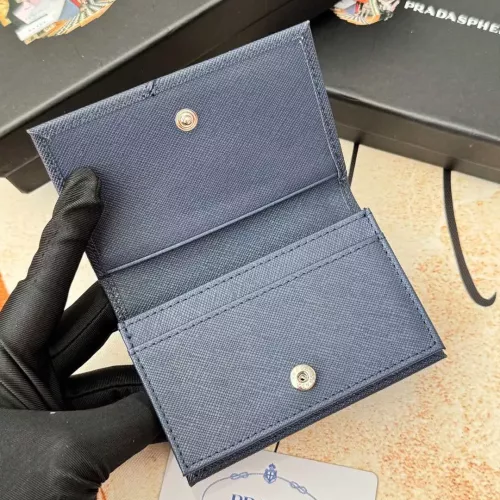 Replica Prada Wallets In Navy For Men #1372657 $34.00 USD for Wholesale