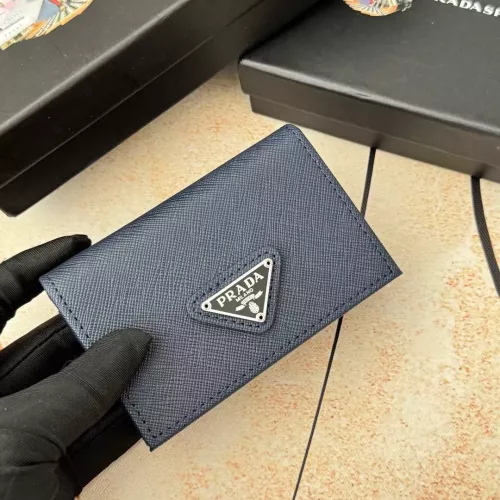 Cheap Prada Wallets In Navy For Men #1372661, $$34.00 USD On Prada Wallets