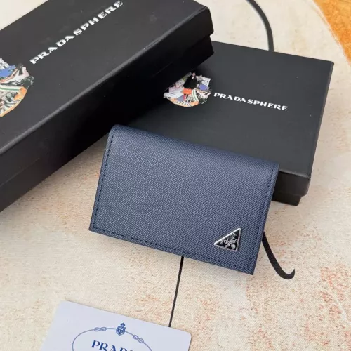 Cheap Prada Wallets In Navy For Men #1372662, $$34.00 USD On Prada Wallets