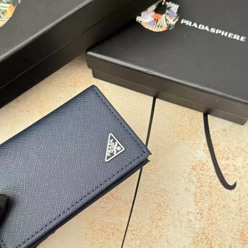 Replica Prada Wallets In Navy For Men #1372662 $34.00 USD for Wholesale