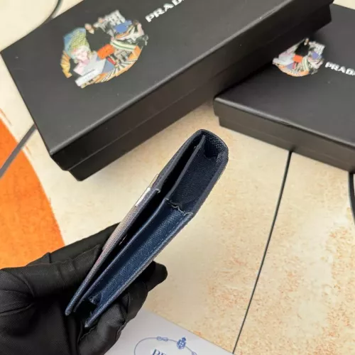 Replica Prada Wallets In Navy For Men #1372662 $34.00 USD for Wholesale