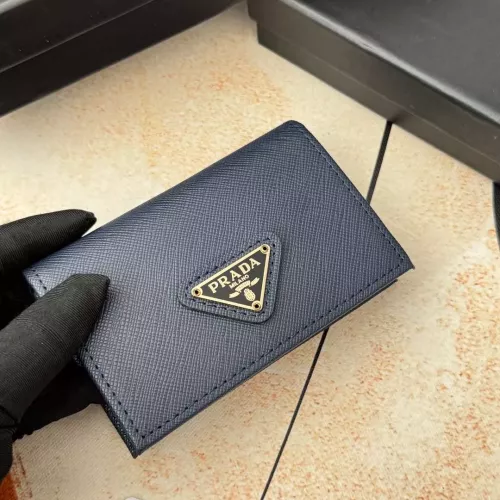 Cheap Prada Wallets In Navy For Men #1372663, $$34.00 USD On Prada Wallets