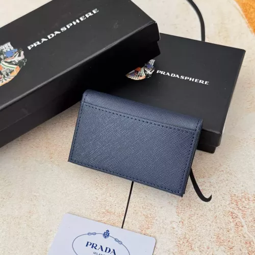 Replica Prada Wallets In Navy For Men #1372663 $34.00 USD for Wholesale