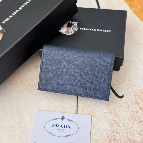 Cheap Prada Wallets In Navy For Men #1372664, $$34.00 USD On Prada Wallets
