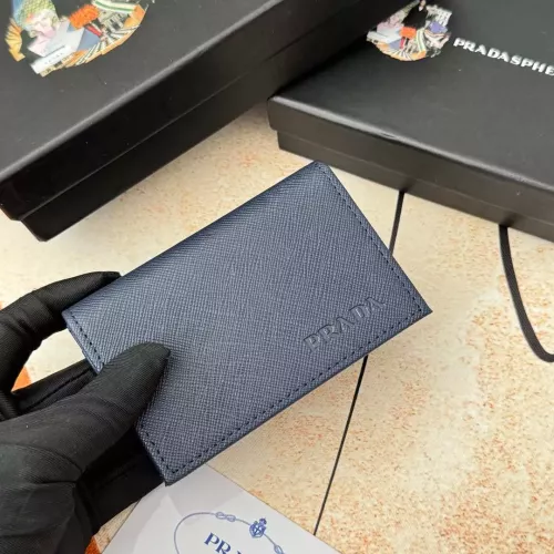 Replica Prada Wallets In Navy For Men #1372664 $34.00 USD for Wholesale