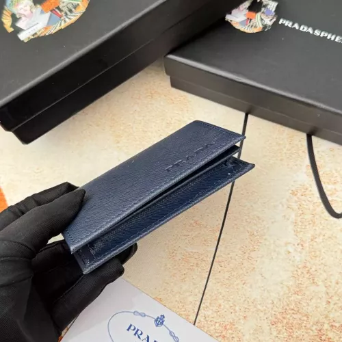 Replica Prada Wallets In Navy For Men #1372664 $34.00 USD for Wholesale