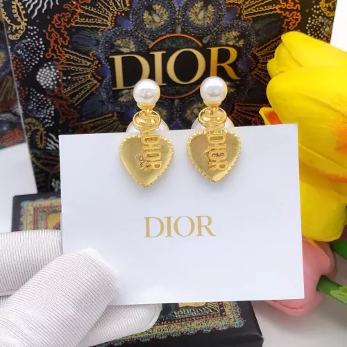 Replica Christian Dior Earrings For Women #1372827 $27.00 USD for Wholesale