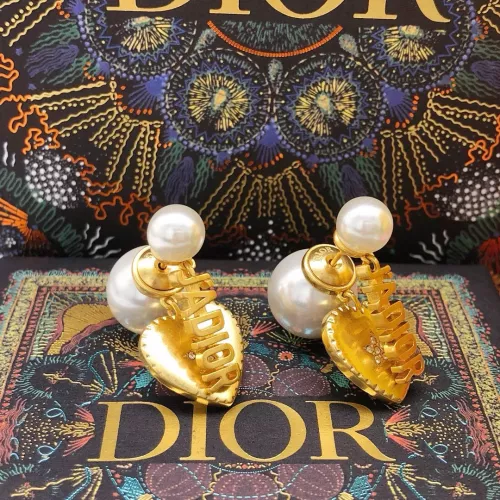 Replica Christian Dior Earrings For Women #1372827 $27.00 USD for Wholesale