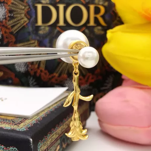 Replica Christian Dior Earrings For Women #1372829 $27.00 USD for Wholesale