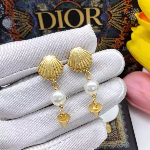 Replica Christian Dior Earrings For Women #1372830 $27.00 USD for Wholesale