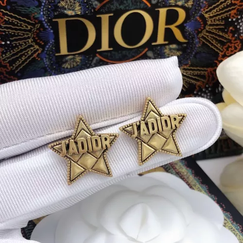 Replica Christian Dior Earrings For Women #1372851 $27.00 USD for Wholesale