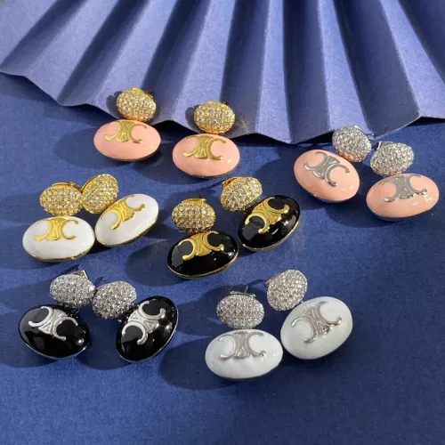 Replica Celine Earrings For Women #1372957 $32.00 USD for Wholesale