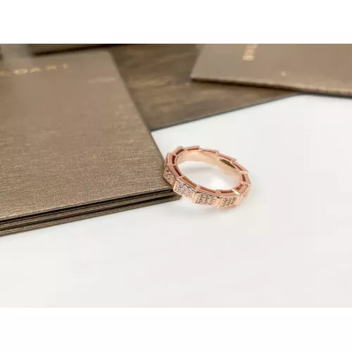 Cheap Bvlgari Rings In Rose Gold For Women #1373073, $$25.00 USD On Bvlgari Rings