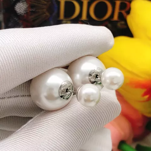 Replica Christian Dior Earrings For Women #1373101 $25.00 USD for Wholesale