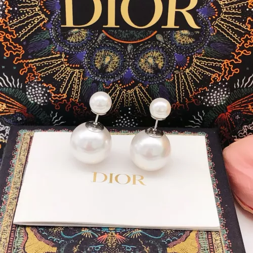 Replica Christian Dior Earrings For Women #1373101 $25.00 USD for Wholesale