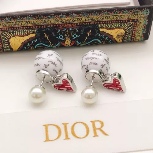 Replica Christian Dior Earrings For Women #1373110 $29.00 USD for Wholesale