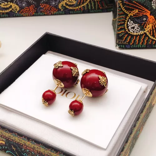 Replica Christian Dior Earrings For Women #1373124 $27.00 USD for Wholesale