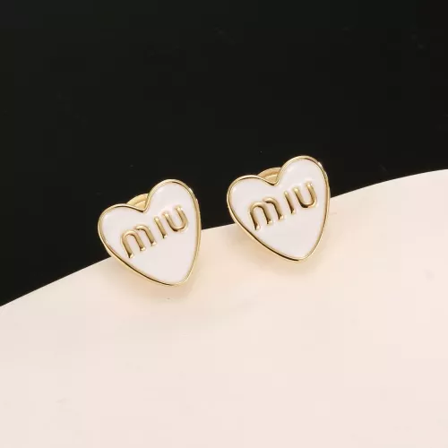 Cheap MIU MIU Earrings For Women #1373160, $$25.00 USD On MIU MIU Earrings