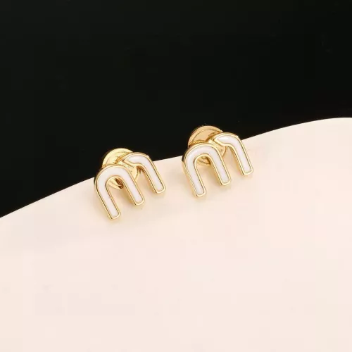 Cheap MIU MIU Earrings For Women #1373162, $$25.00 USD On MIU MIU Earrings
