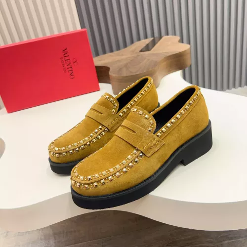 Cheap Valentino Leather Shoes For Men #1373216, $$128.00 USD On Valentino Leather Shoes