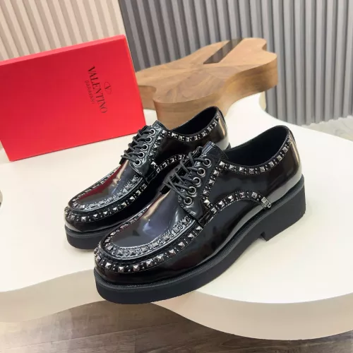 Cheap Valentino Leather Shoes For Men #1373220, $$128.00 USD On Valentino Leather Shoes