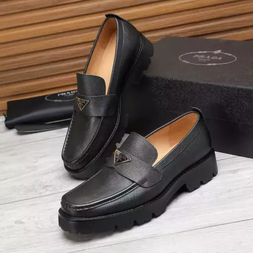 Cheap Prada Leather Shoes For Men #1373406, $$100.00 USD On Prada Leather Shoes