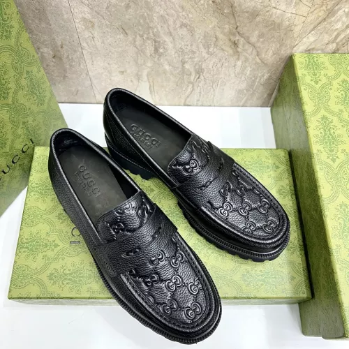 Replica Gucci Oxfords Shoes For Men #1373479 $150.00 USD for Wholesale