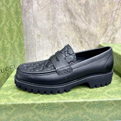 Replica Gucci Oxfords Shoes For Men #1373479 $150.00 USD for Wholesale