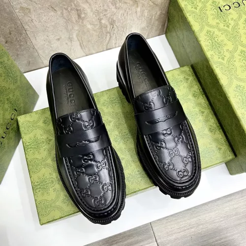 Replica Gucci Oxfords Shoes For Men #1373480 $150.00 USD for Wholesale