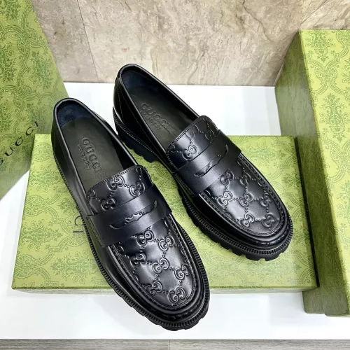 Replica Gucci Oxfords Shoes For Men #1373480 $150.00 USD for Wholesale