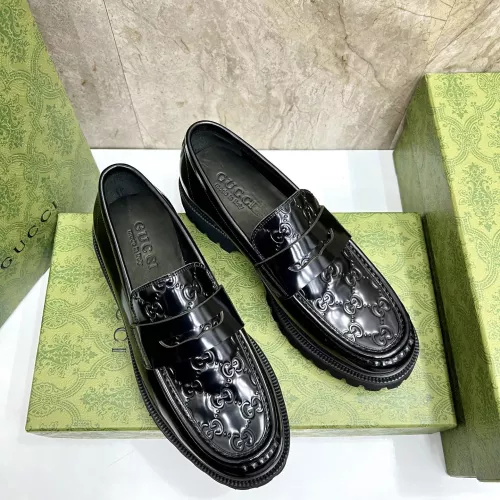 Replica Gucci Oxfords Shoes For Men #1373481 $150.00 USD for Wholesale